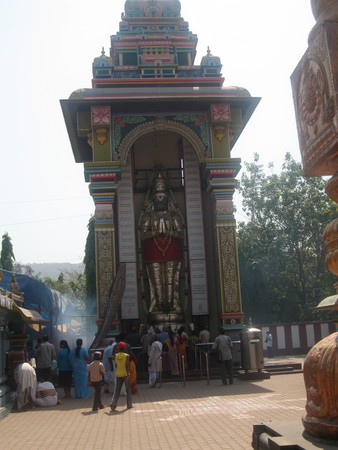The Hanuman temple at Nerul, Mumbai